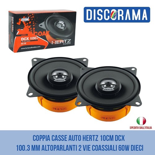 Coppia casse auto hertz 10cm - coppia,