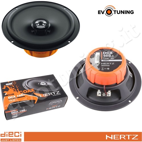 Hertz dcx 165 coppia - 165.3, casse