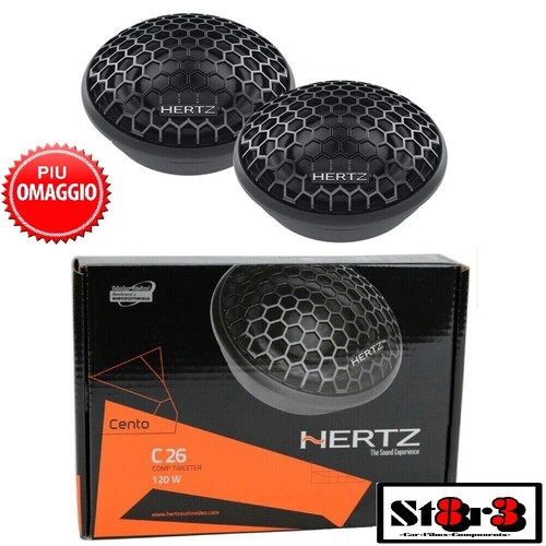 Hertz c26 coppia tweeter - coppia, auto